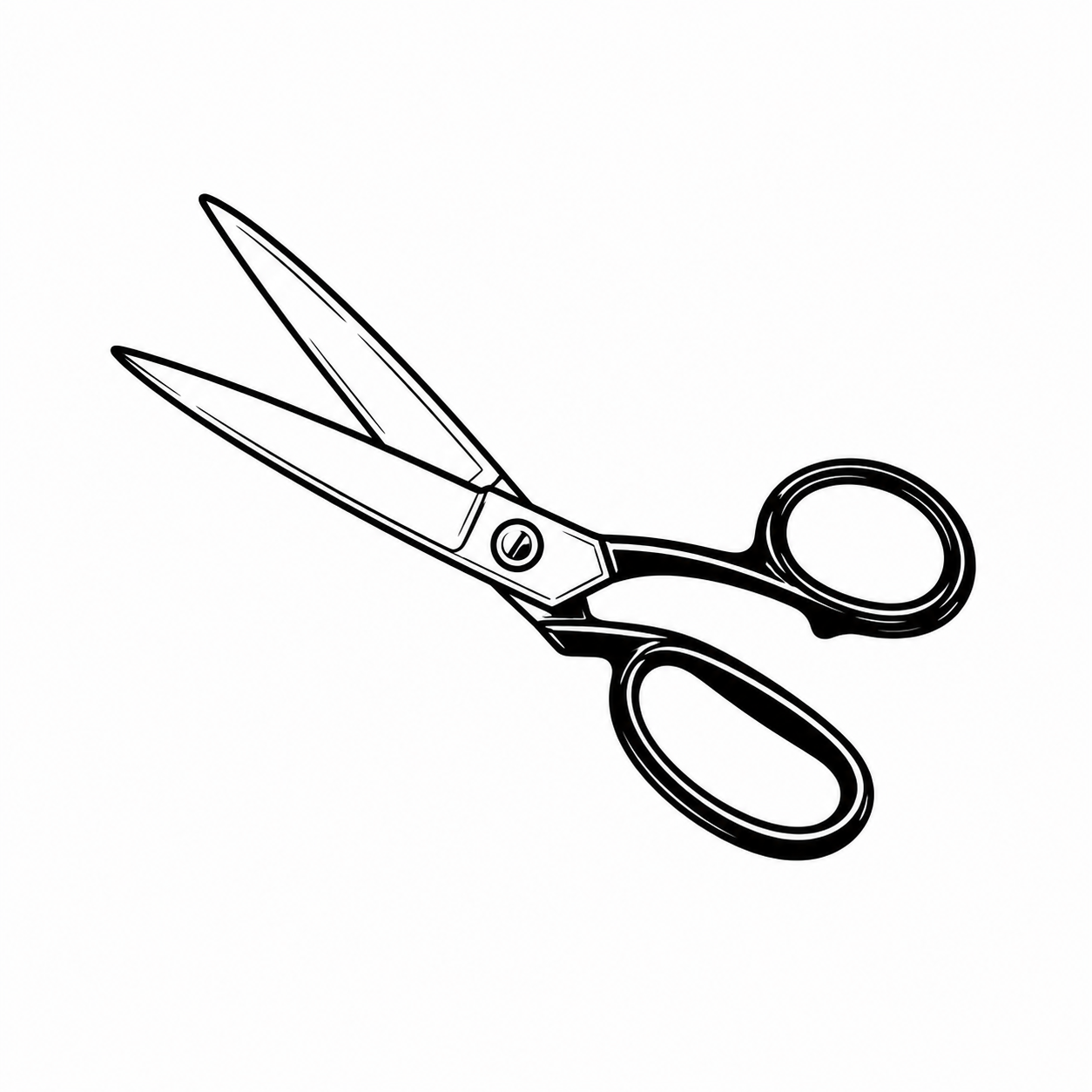 Illustration of scissors